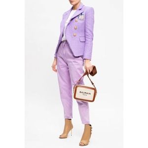 Balmain Shoulder Bag with Logo